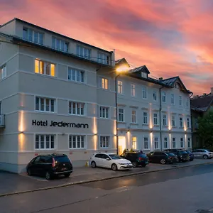 3* Szálloda Jedermann Boutiquehotel Mit Stadtgarten